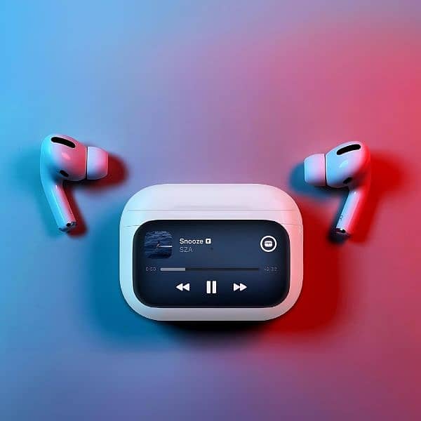 Airpods pro with touch display 0