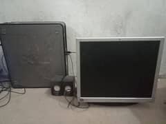 Dell PC with 17 inch Monitor