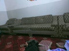 2 seater Sofa, 5 Seater Sofa, 1 Bed for sale