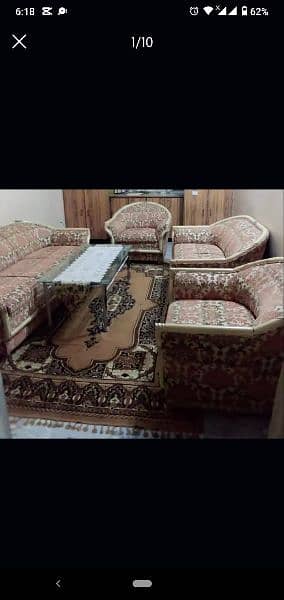 7 seater luxurious sofa set excellent condition 9