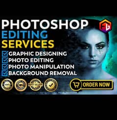 Graphic Designer will do Photoshop Photo Editing and document Editing