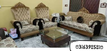 Luxury 7 Seater Sofa + Center Table