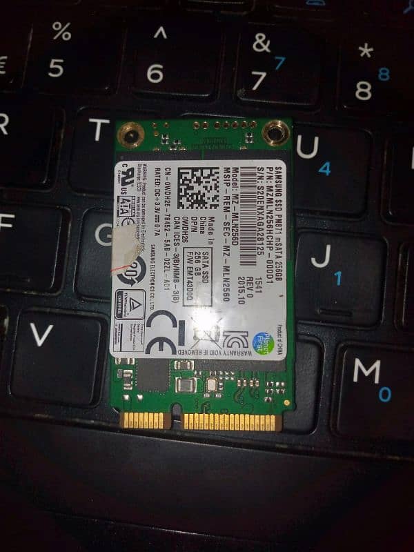 Samsung SSD mSata 256gb 3