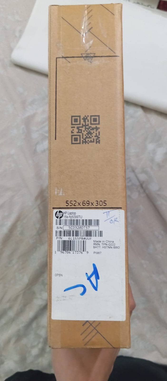 BRAND NEW - HP Laptop 15s-fq5099TU (6L1S5PA) 6