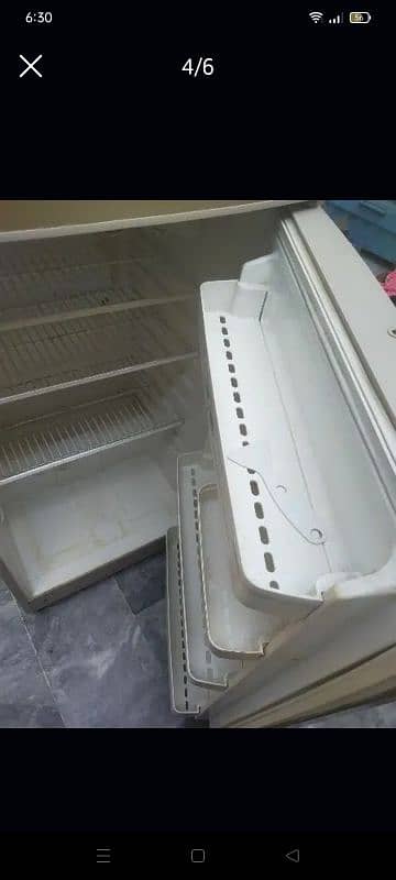 haier fridge used good condition 4