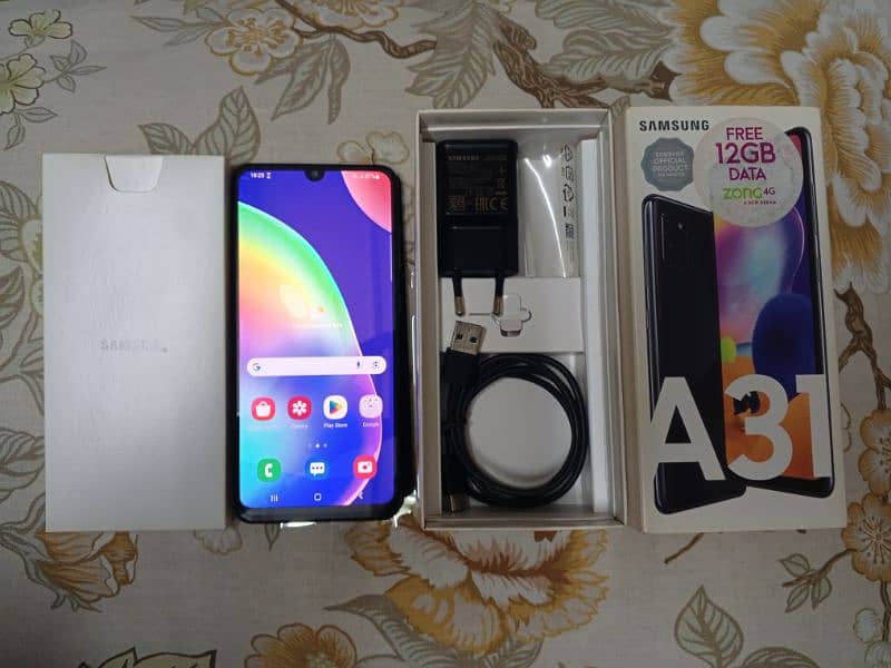 Samsung Galaxy A31 9.5/10 Condition For Sale 0