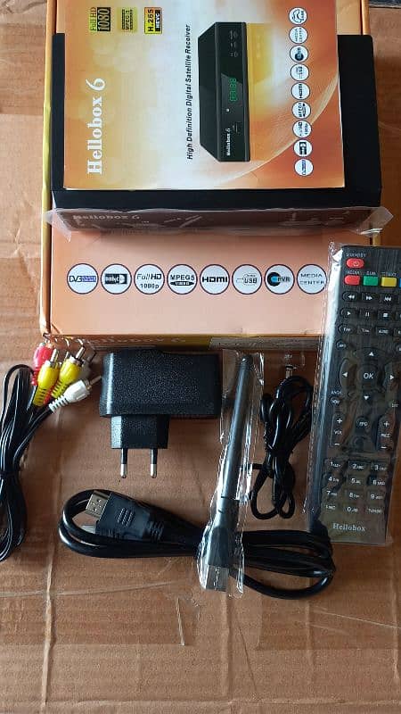 Hellobox 6 satellite receiver New boxpack 1