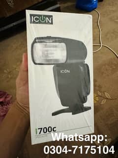 Flash gun for canon and nikon