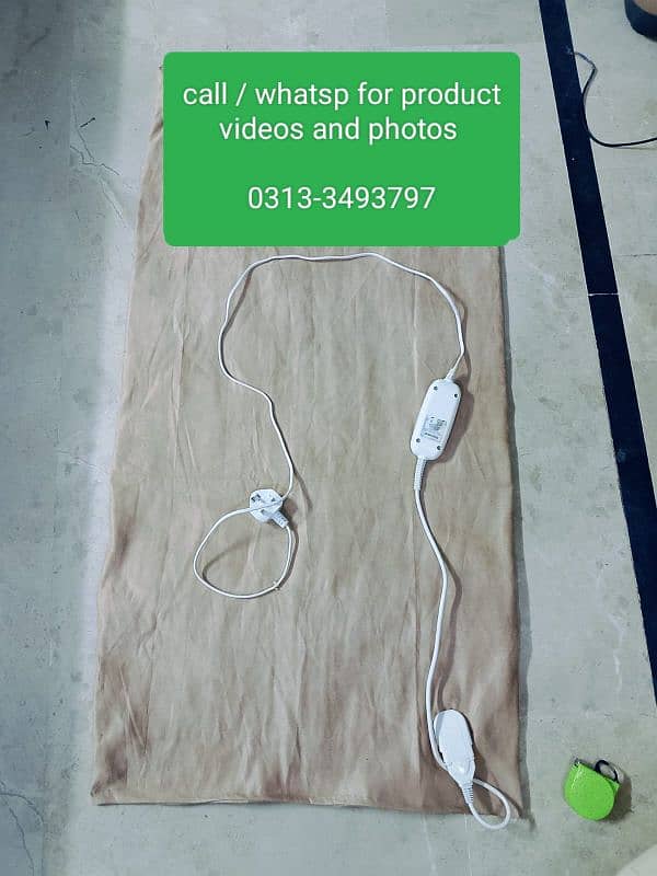 Heating Blankets | Electric | single and Double bed | COD available 9