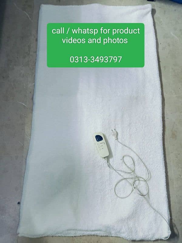 Heating Blankets | Electric | single and Double bed | COD available 11