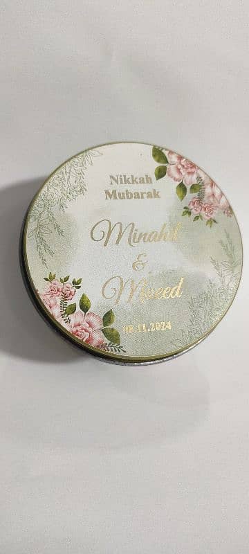 Wedding Box | Nikkha Box | bid Box | customize Nikha Box | tin box 0