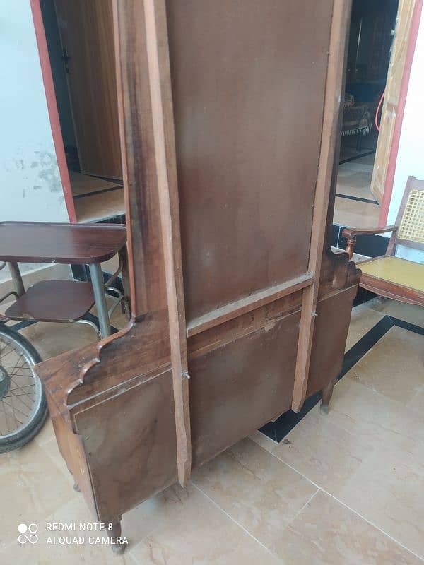 antique wood dressing table 4