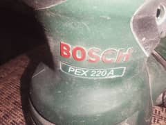 Bosch car buffer for shine and balancing