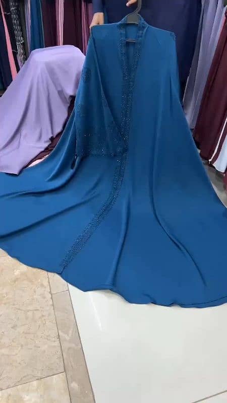 Maxi Style Front Open Abbaya 2