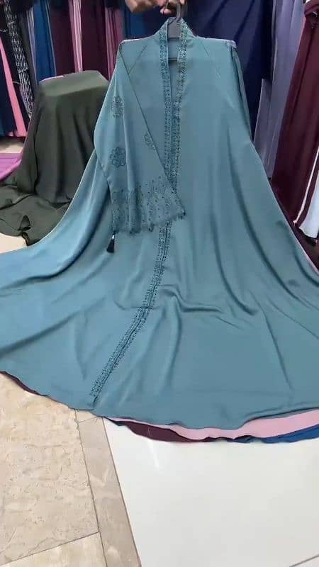 Maxi Style Front Open Abbaya 5