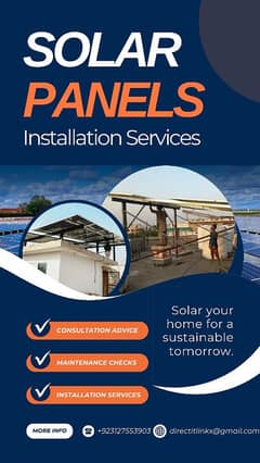 best installation services solot panel with 1 year warranty