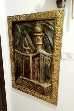 Beautiful 3D Effect Islamic Painting of Mosque