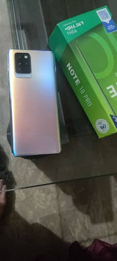 Infinix note 10 pro original box+charger 8/128