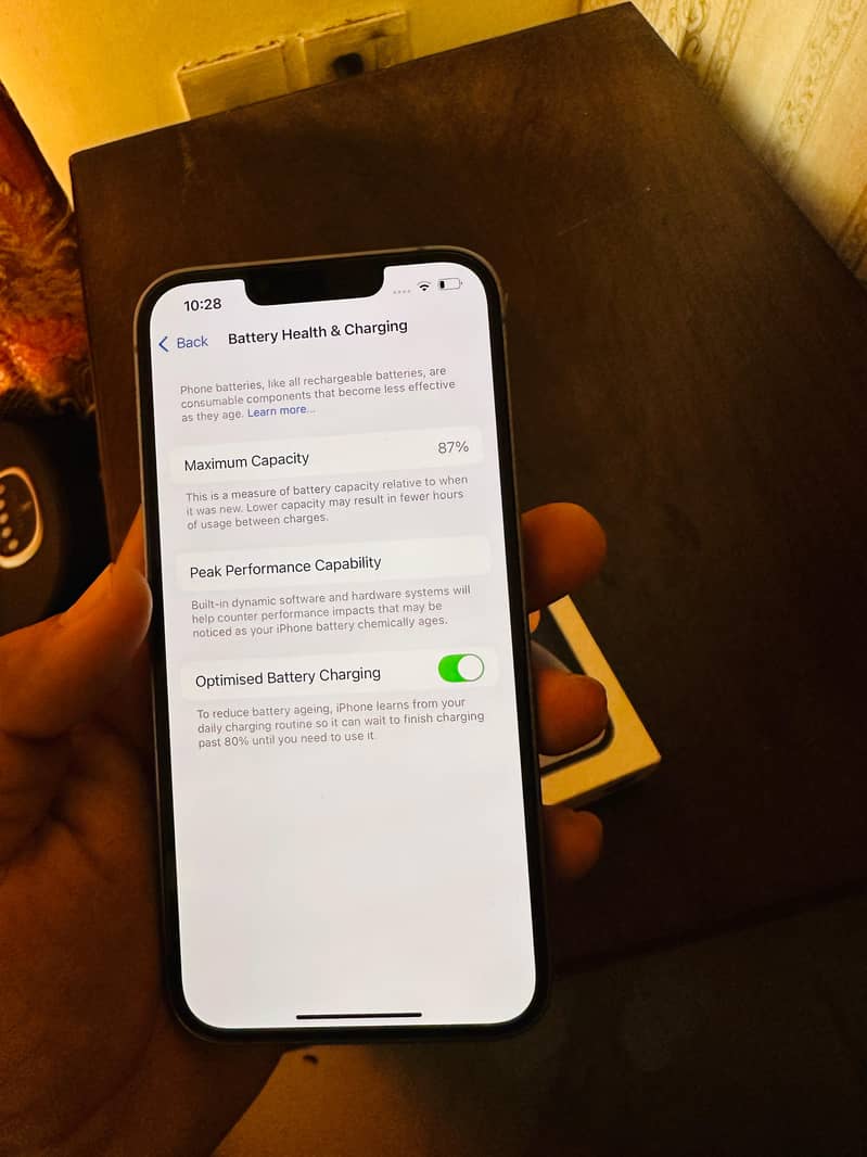 Iphone 14 PTA approved 128 gb 6