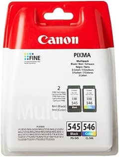 Canon PG 545 CL 546 black & colour original ink cartridge multipack