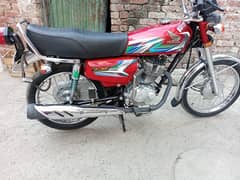 Honda 125 new condition 2023 model