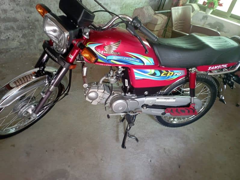 Honda CD 70 new bike for urgent sale 1