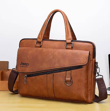 Leather Laptop Bags / Office Bags / Hand Bags / File Bags / File Bags 15