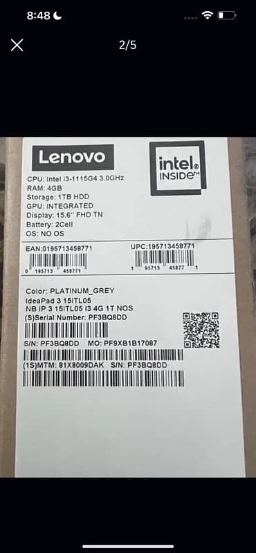 Lenova Brand New laptop 1