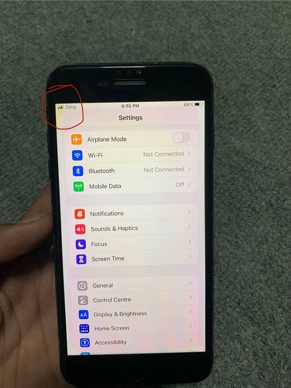 iPhone 7plus  official pta approve Battery health 86 exchange possible 1