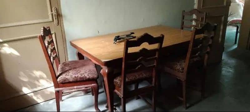 Dining table with chairs 2