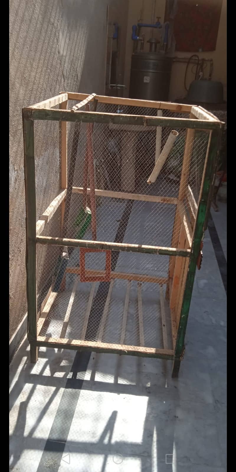 Hens & Parriot Cage for sale 1