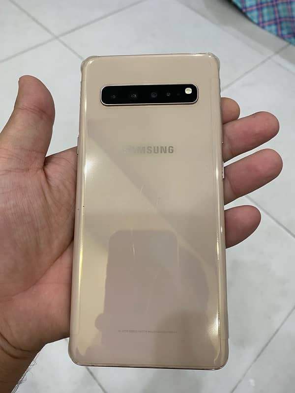 Samaung S10 5G Gold Edition  Single Sim Approved 0