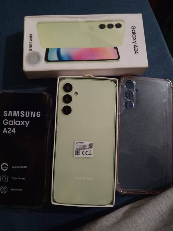 samsung a24 8ram 128gb 10/10 condition PTA aprove 3