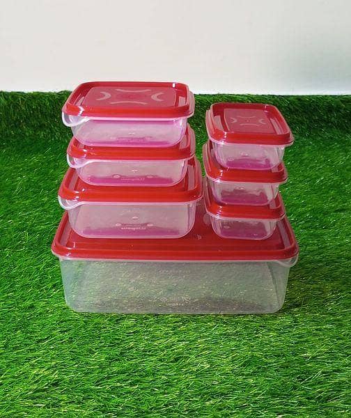 7 PCs Food Storage boxes( FREE HOME DELIVERY) 1