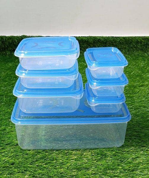 7 PCs Food Storage boxes( FREE HOME DELIVERY) 2