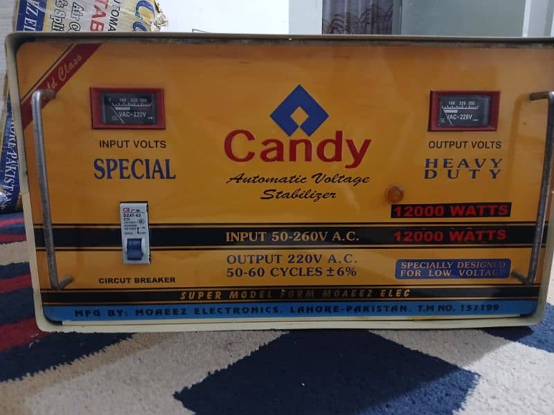 candy stablizer 12000 watt 4 relay 9