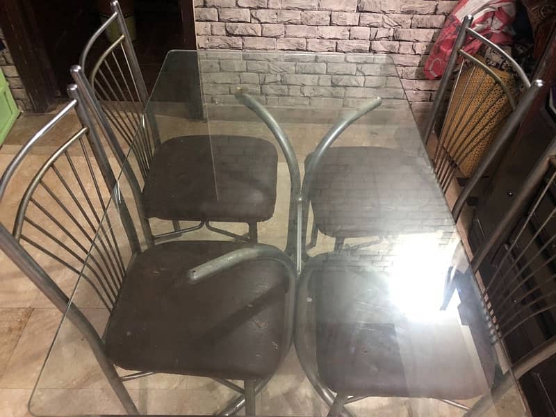 Dinning table 4 chairs 2