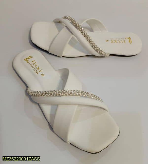 new ladies Slipper's only white colour are available . . 1