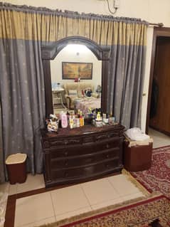 wooden dressing table