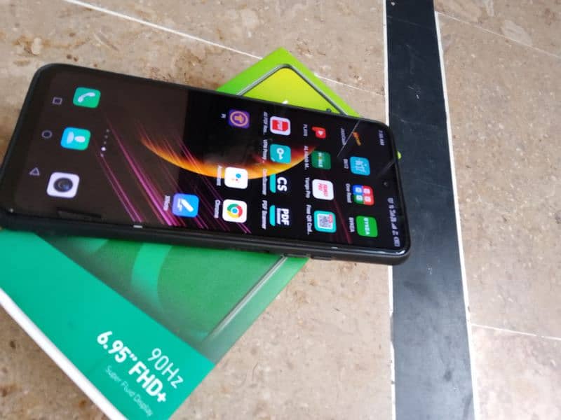 Infinix note 10 pro with box and charger 2