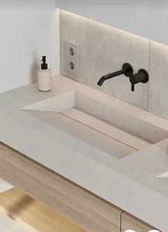 Corian Basin vanity