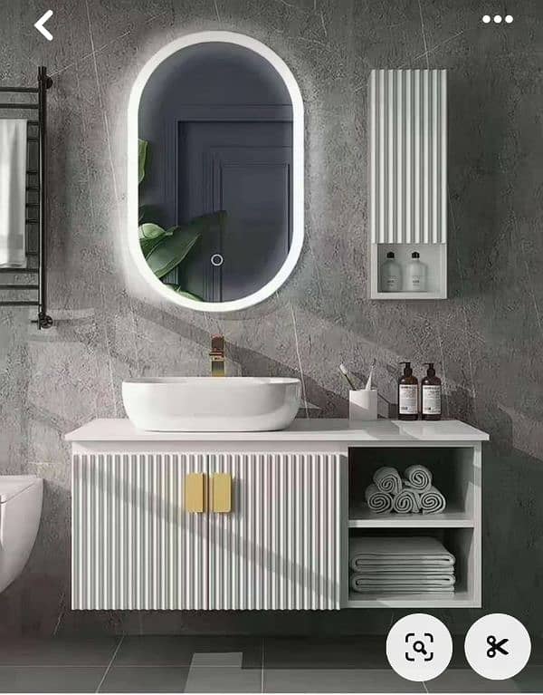 Corian Basin vanity 1