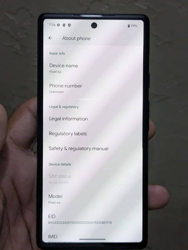 Google Pixel 6a PTA APPROVED 1