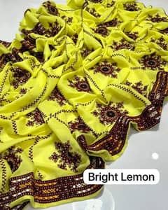 Fancy Balochi Mirror Work shawl