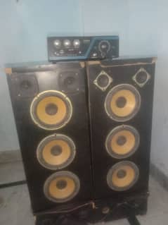 speaker with amplifier Bluetooth