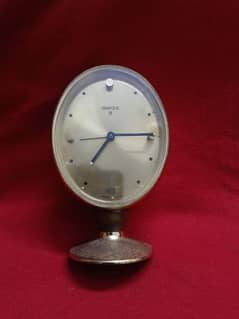 vintage swiza Table clock . swiss made