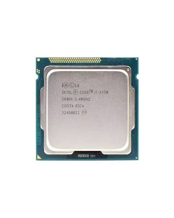 INTEL Core i7 3770 3rd generation processor only 1