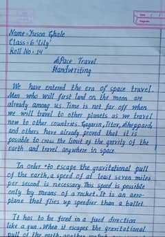 handwriting