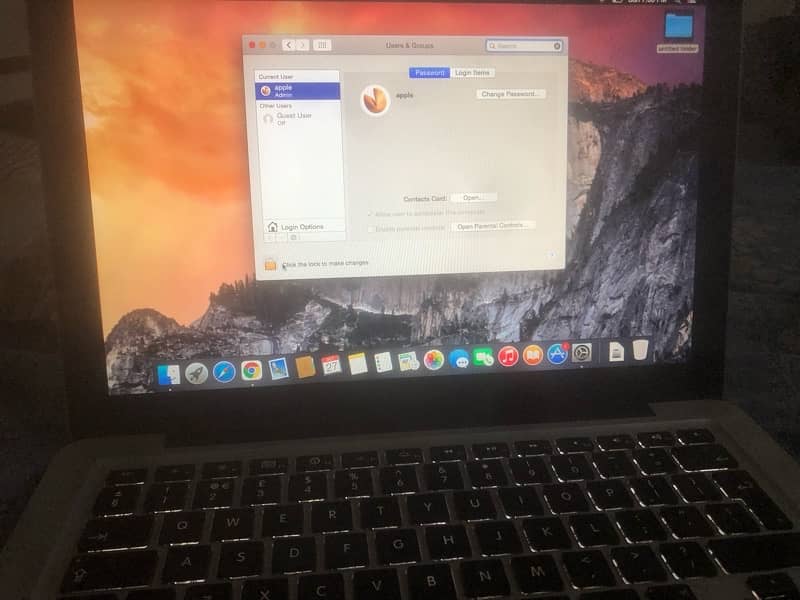 mac book pro 2010 in very good condition with charger 1