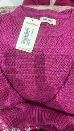 winter clothing for baby girl selling due to size issue